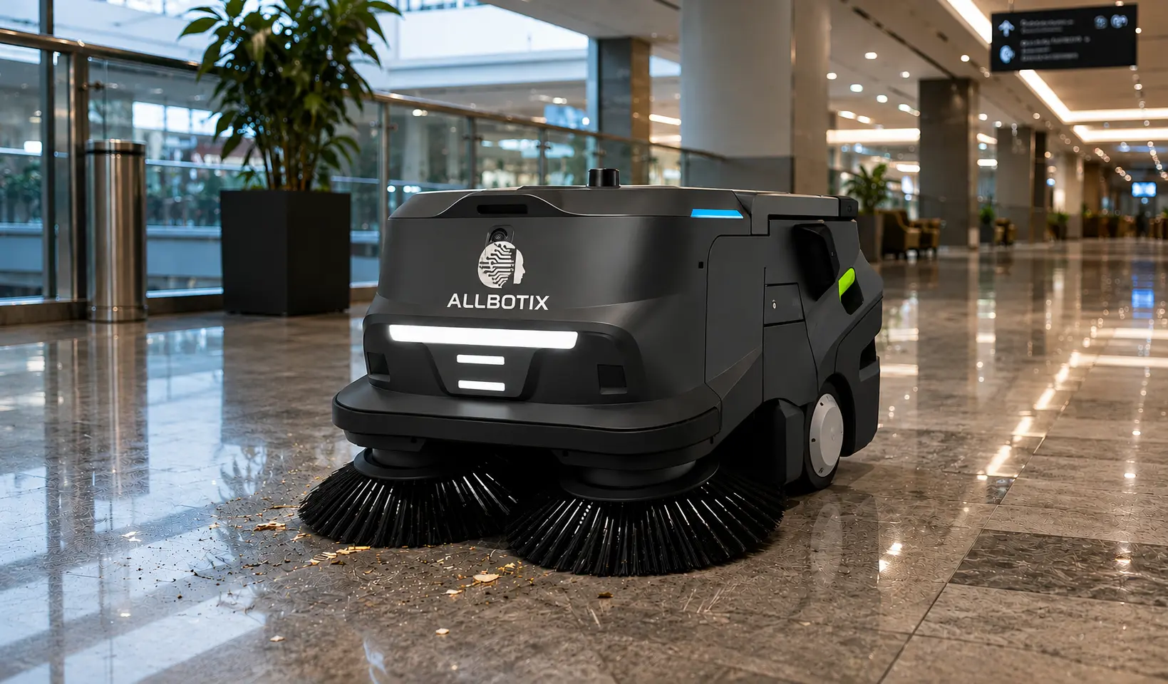 Cleaning robot autonomous navigation system