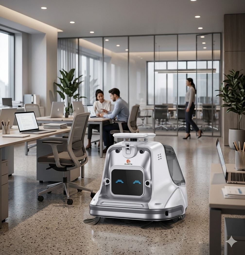 Smart cleaning robots serving across industries