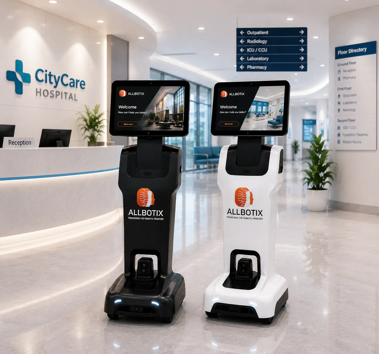 AI Receptionist Robot