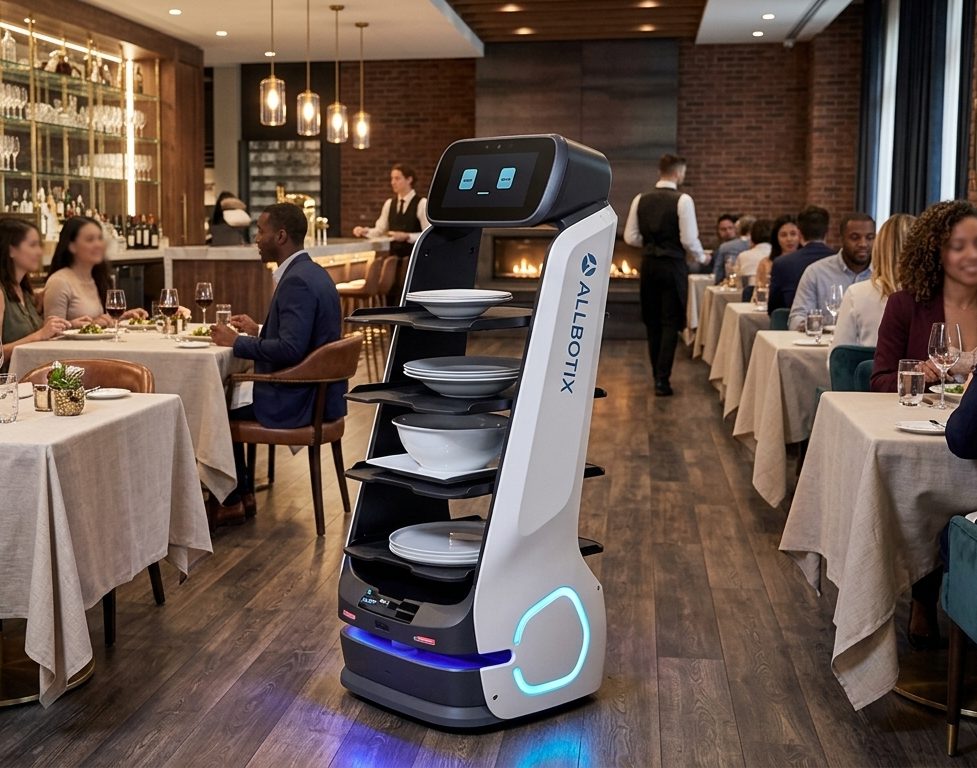 Serving robot autonomous navigation system