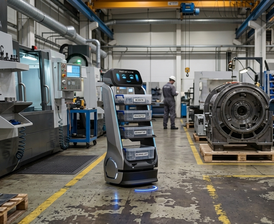 Smart serving robots across industries